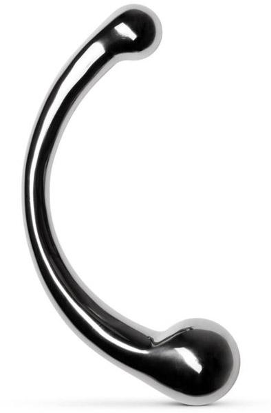 Sinner Gear Curvey G-Spot Metal Dildo Ståldildo
