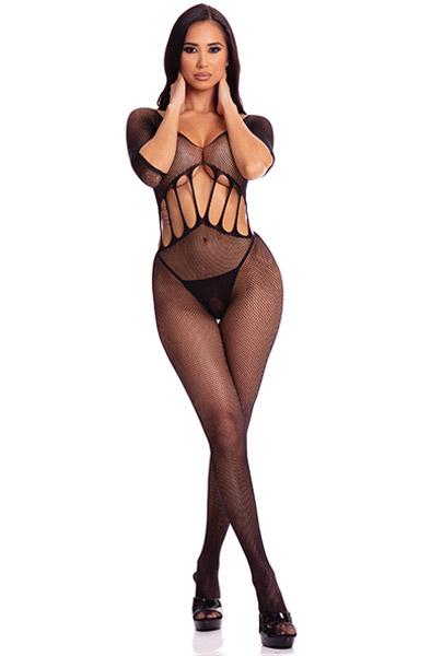Amplify Crotchless Bodystocking O/S Bodystocking