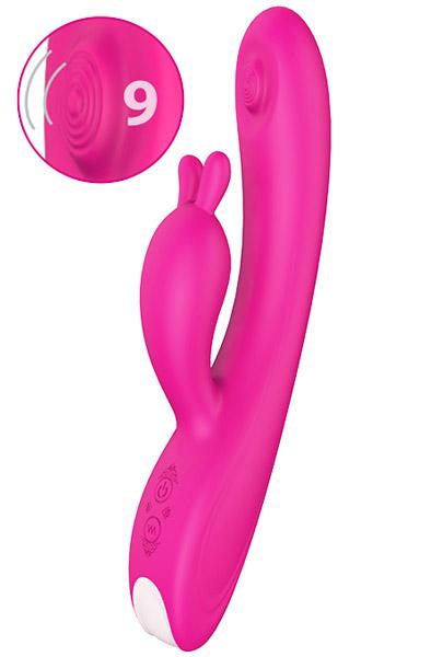 Vibes Of Love Tapping Bunny Magenta Rabbitvibrator