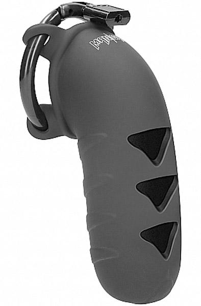 Mancage 09 Chastity Silicone Cock Cage Black Kyskhetsbur