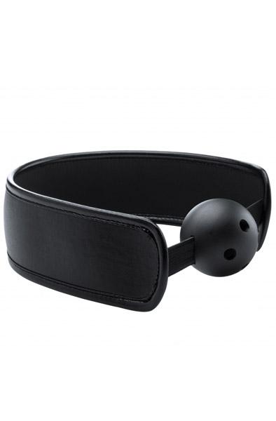 Shots Brace Ball Gag Black Gagball