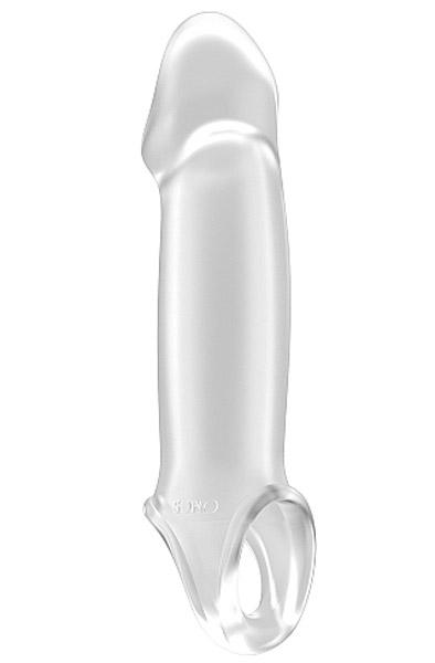 No.33 Stretchy Penis Extension Translucent Penisförlängare/Sleeve