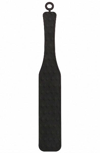 Ouch Silicone Textured Paddle Black BDSM Paddel