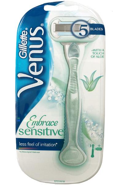 Gillette Venus Embrace Sensitive Razor Venus rakhyvel