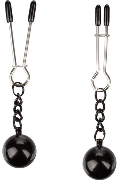 Cal Exotics Weighted Tweezer NippleClamps Bröstklämmor med vikt
