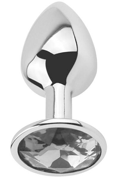 Afterdark White Diamond Anal Plug S Analplugg metall