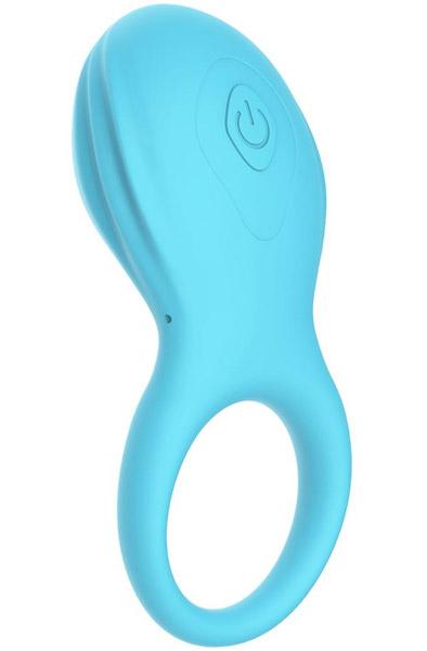 Dream Toys The Candy Shop Blue Lagoon Penisring med vibrator