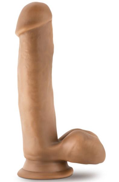 XX Dual Density Europa Mocha 18 cm Dildo