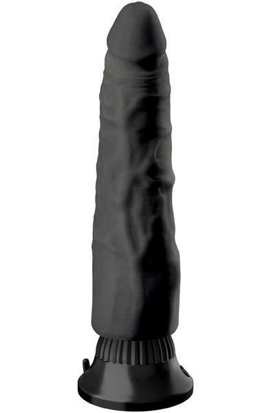 Pipedream Real Feel Deluxe 3 Black 22cm Dildo med vibrator