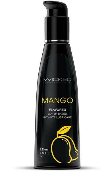Wicked Aqua Mango Lube 120ml Glidmedel med mangosmak