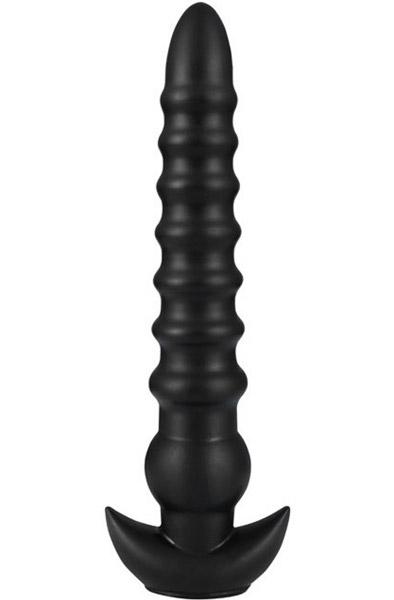 Wolf Bayonet Black Silicone Anal Dildo L 36cm Analdildo