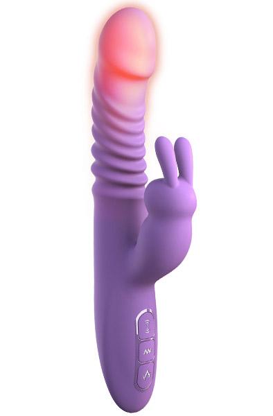 Pipedream Her Thrusting Silicone Rabbit Rabbitvibrator