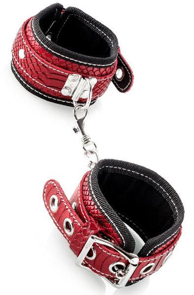 Luxury Lined Handcuffs With Strong Locks Handbojor