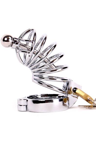 Kiotos Chastity Cage With Penis Stick Penisbur med dilator