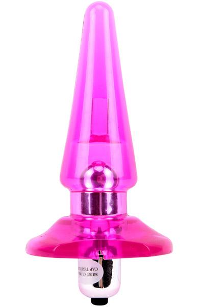 Nicole Vibra Plug Pink Analplugg med vibrator