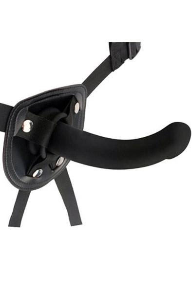 Strap On Bend Over 15 cm Strap-on med sele