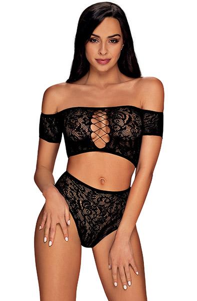 Obsessive Inessita 2-pcs Set XL/XXL Sexiga underkläder