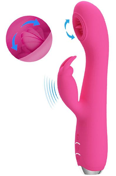Pretty Love Rachel Pink 3 Licking 12 Vibration Rabbitvibrator