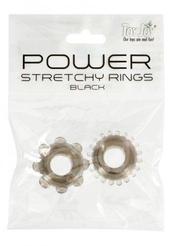 Power Stretchy Rings Black