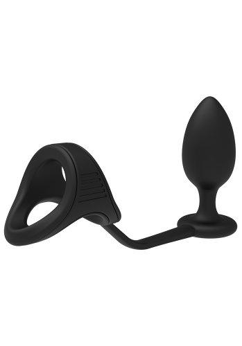 Ramrod Cockstrap with Anal Plug