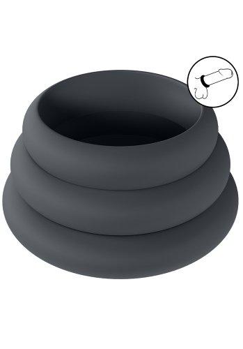 Levelz Wide O Cock Ring Set