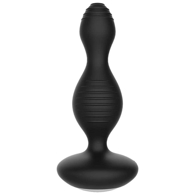 E-Stimulation Vibrating Buttplug - Black