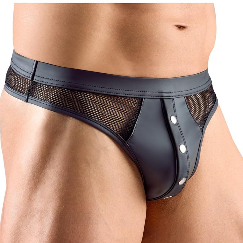 Svenjoyment Thong For Men Black L