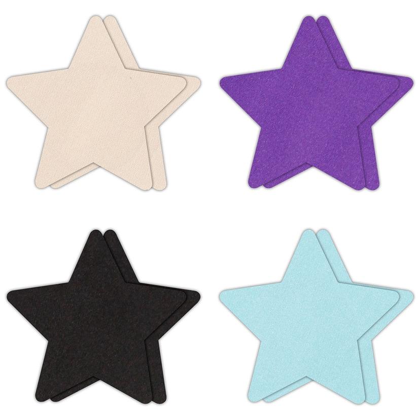 NS Novelties - Pasties Star Assorted 4 Pair