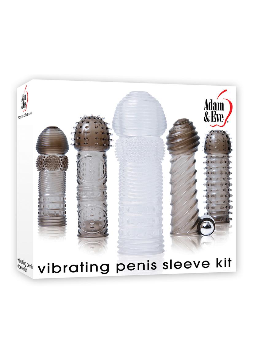 VIBRATING PENIS SLEEVE KIT - 5st Penisöverdrag