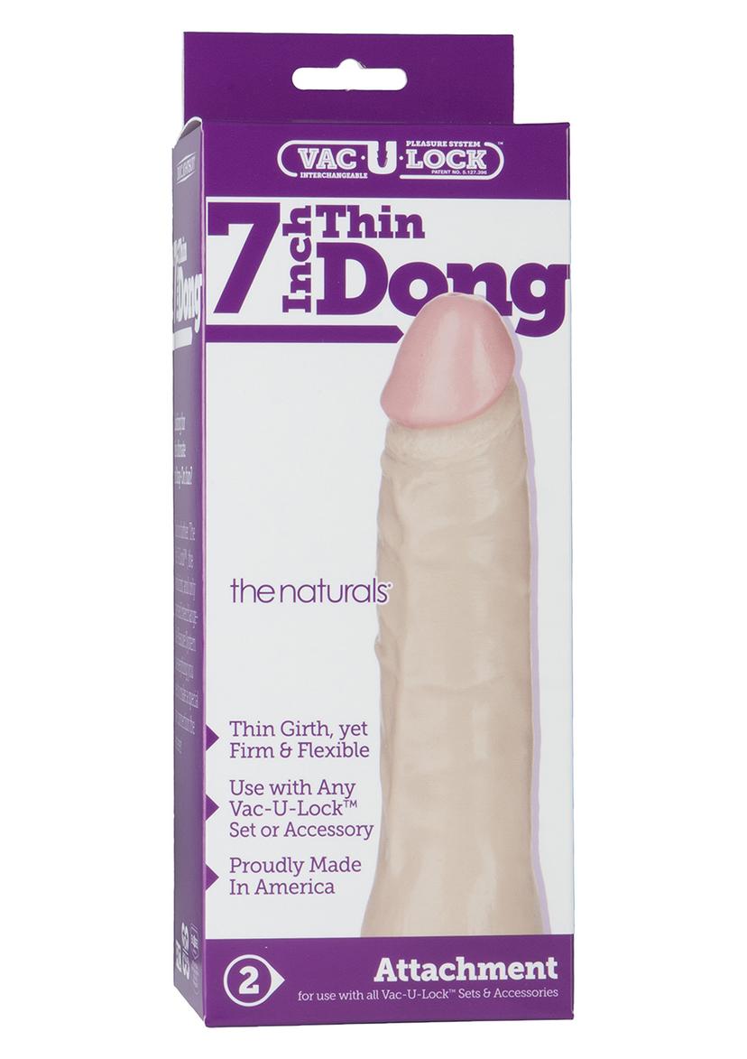 VACU LOCK THIN NATURAL 7 INCH