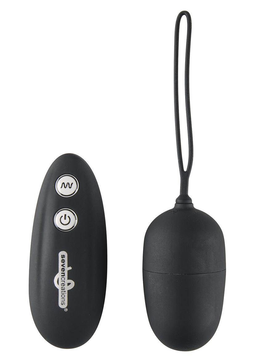 Ultra Remote Control Egg 7 function Black