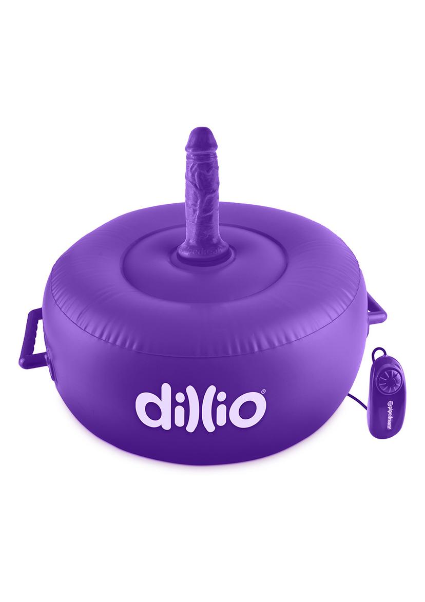 VIBRATING INFLATABLE HOT SEAT PRPLE