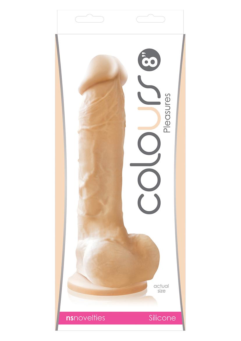 COLOURS PLEASURES - 8" DILDO 20cm