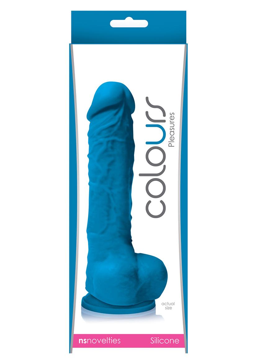 COLOURS PLEASURE DILDO 5INCH BLUE