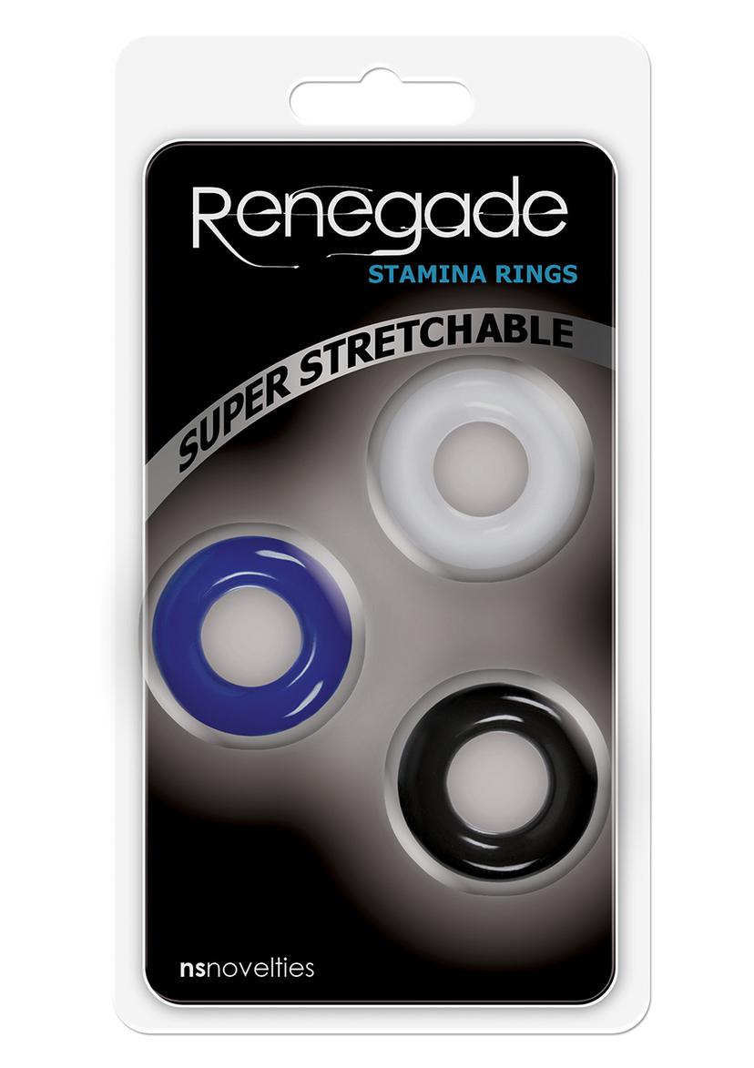 Renegade Stamina Rings - 3olika -penisringar