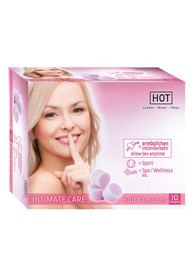 HOT INTIMATE CARE SOFT TAMPONS 10ST