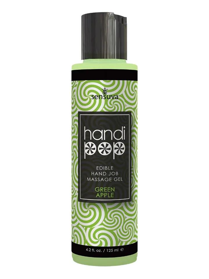 Edible Hand Job Massage Gel Green Apple 125 ml