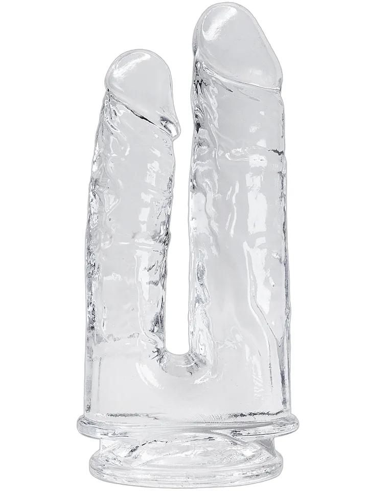 Imperium Jelly Double Dildo Clear