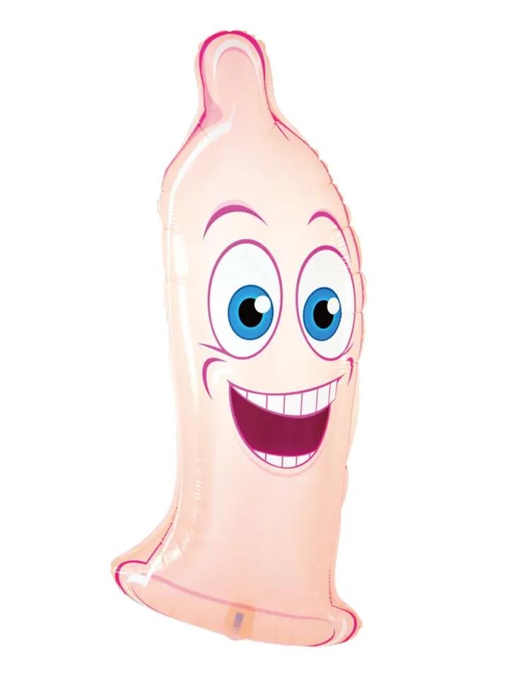 Foil Balloon Condom 42x98 cm