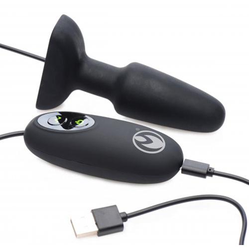 Popper Plug Vibrating Anal Plug - Small
