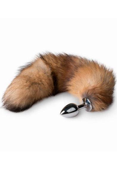 Fox Tail Plug No. 1 Silver 42 cm