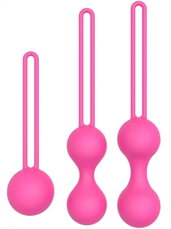 Triple Kegel Exercise Balls Set