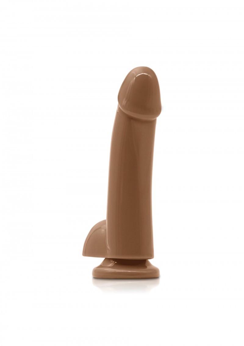 Elements Smooth 5 inch Dildo Caramel