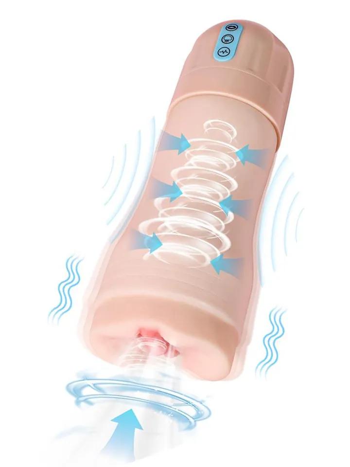 Suctroker Masturbator With Vibration & Sucking