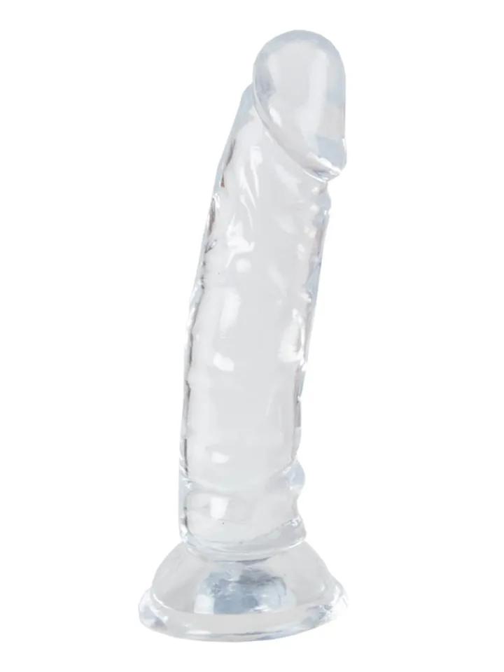 Realistic Mini Dildo Clear 13 cm