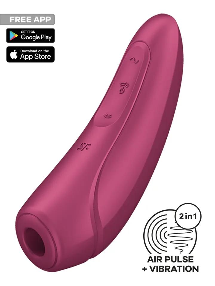 Satisfyer Curvy 1+ Rose Red