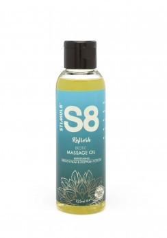 S8 Massage Oil French Plum & Egyptian Cotton 125 ml