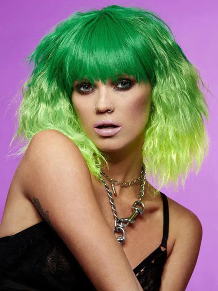 Manic Panic Green Envy Goddess Wig
