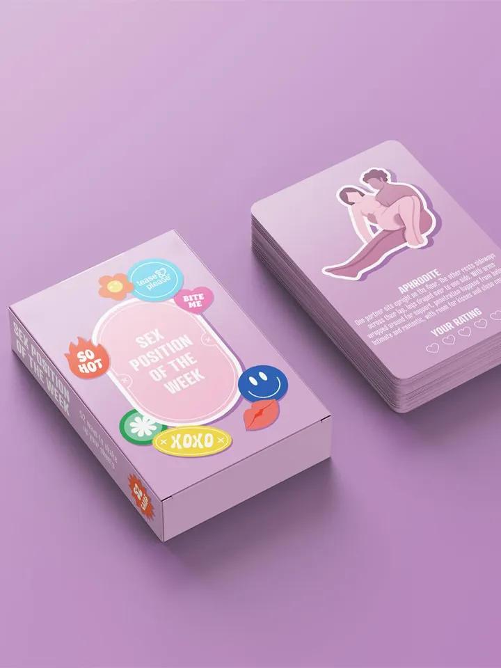 Sex Position Of The Week Card Game