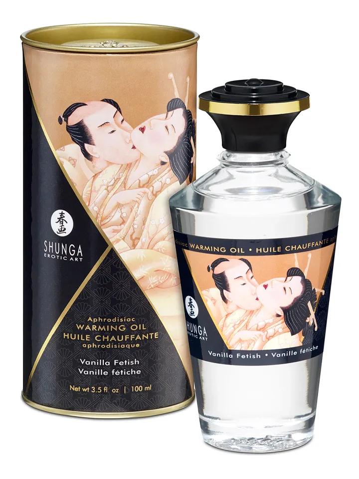 Aphrodisiac Warming Oil Vanilla Fetish 100 ml